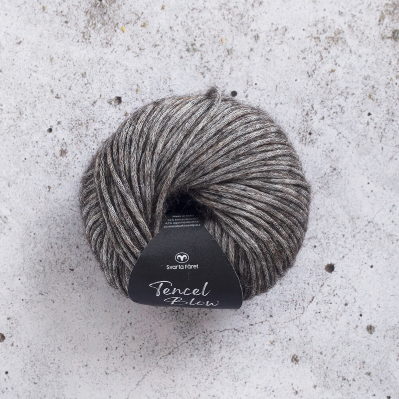 Svarta Fåret Tencel Blow 25 Espresso negro