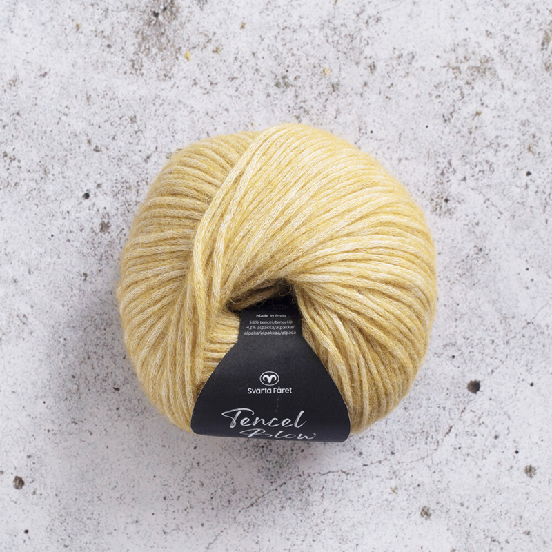 Svarta Fåret Tencel Blow 31 Nacho amarillo