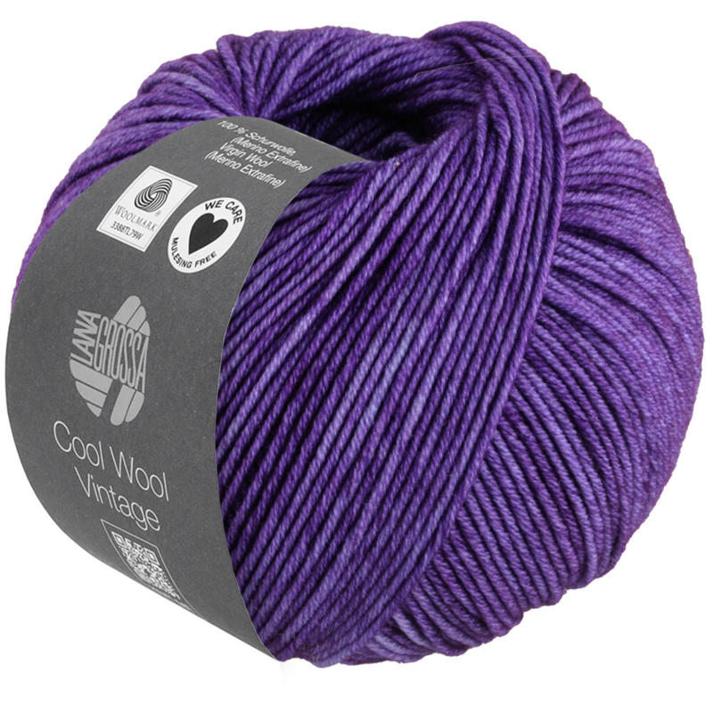 Lana Grossa Cool Wool Vintage 72 Violeta