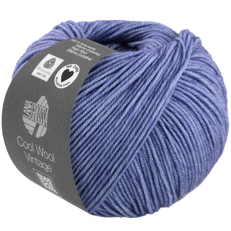 Lana Grossa Cool Wool Vintage 78 Azul claro