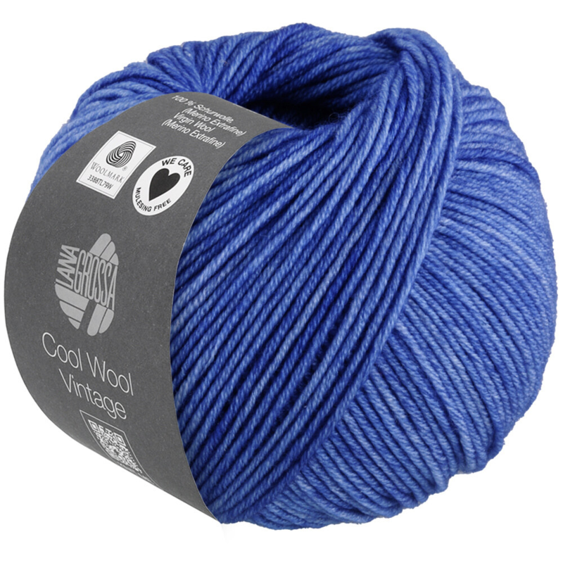 Lana Grossa Cool Wool Vintage 73 Azul