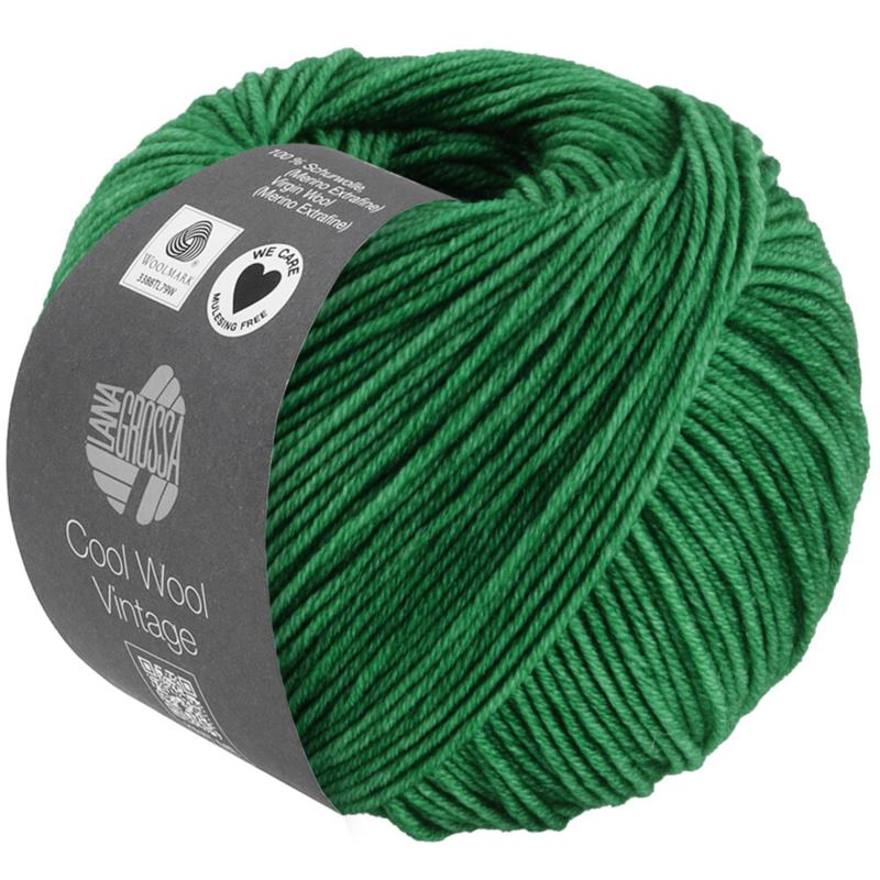 Lana Grossa Cool Wool Vintage 80 Verde pátina