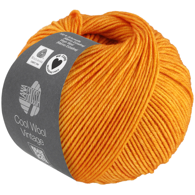 Lana Grossa Cool Wool Vintage 75 Naranja