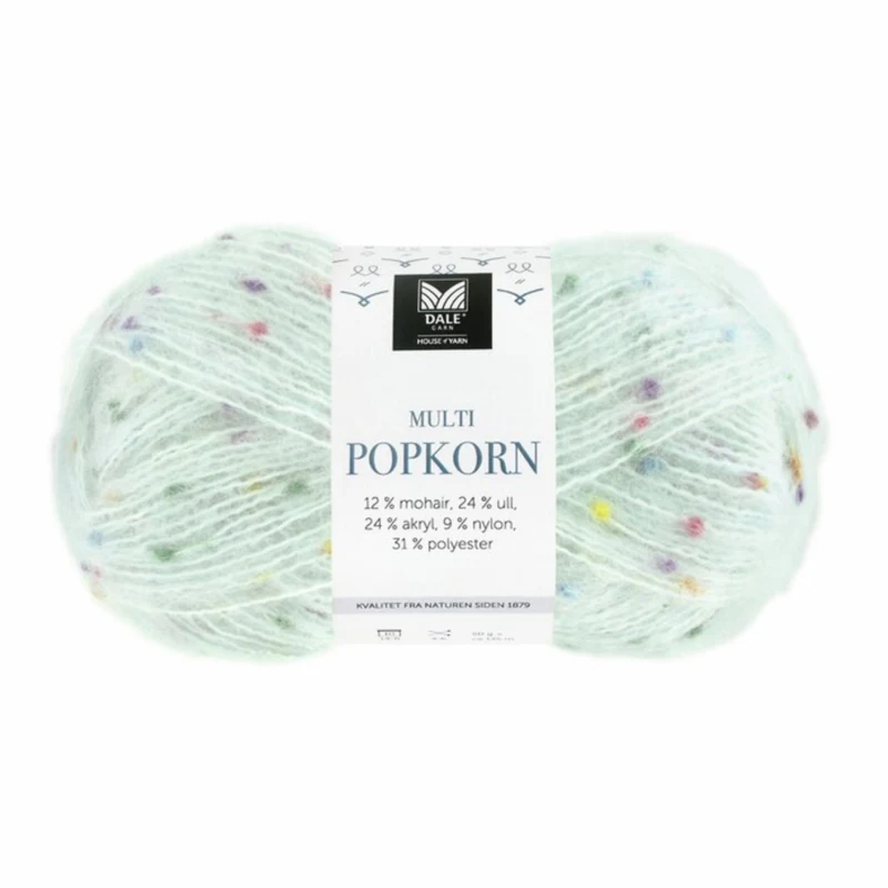 Gjestal Multi Popkorn 506 Azul claro