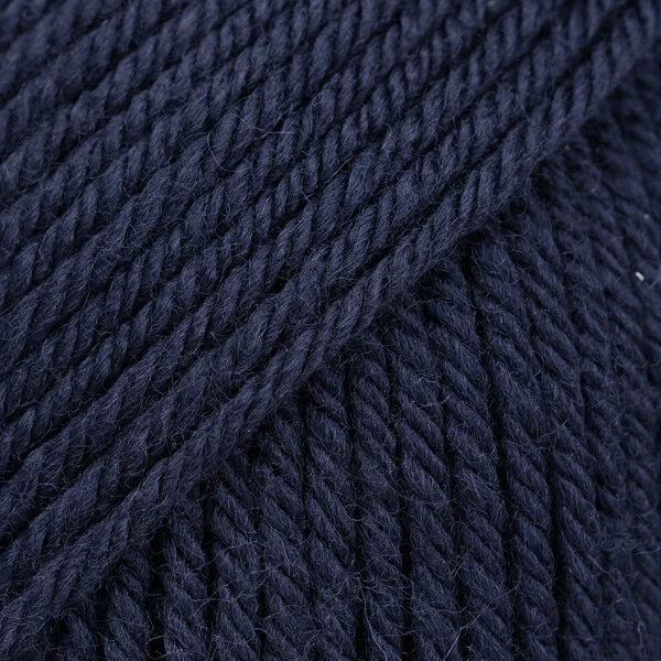 DROPS Daisy 38 Azul marino oscuro (Uni Colour)
