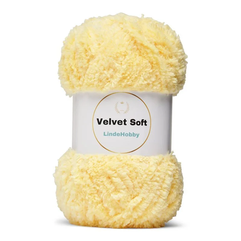 LindeHobby Velvet Soft 23 Amarillo suave