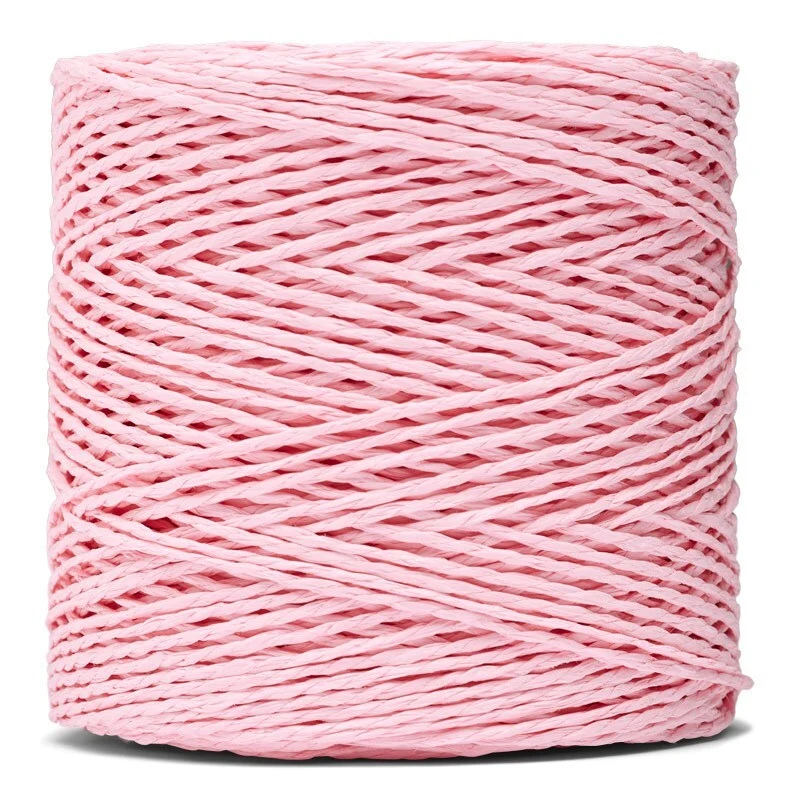 LindeHobby Twisted Paper Yarn 14 Rosa Claro