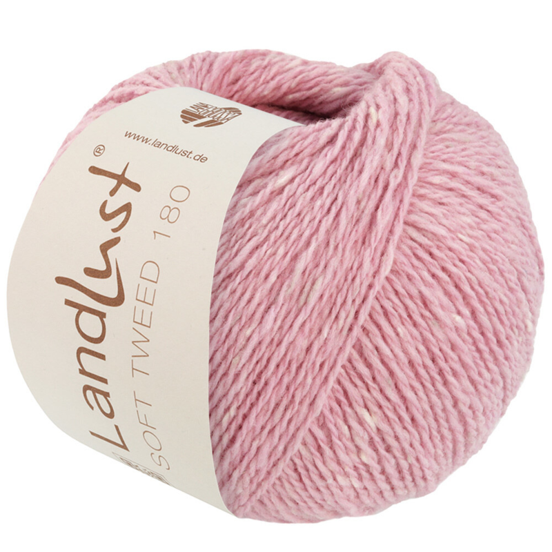 Lana Grossa Landlust Soft Tweed 180 118 Rosa jaspeado