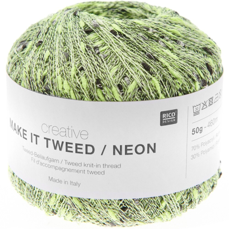 Rico Design Creative Make it tweed/Neon 001 Amarillo