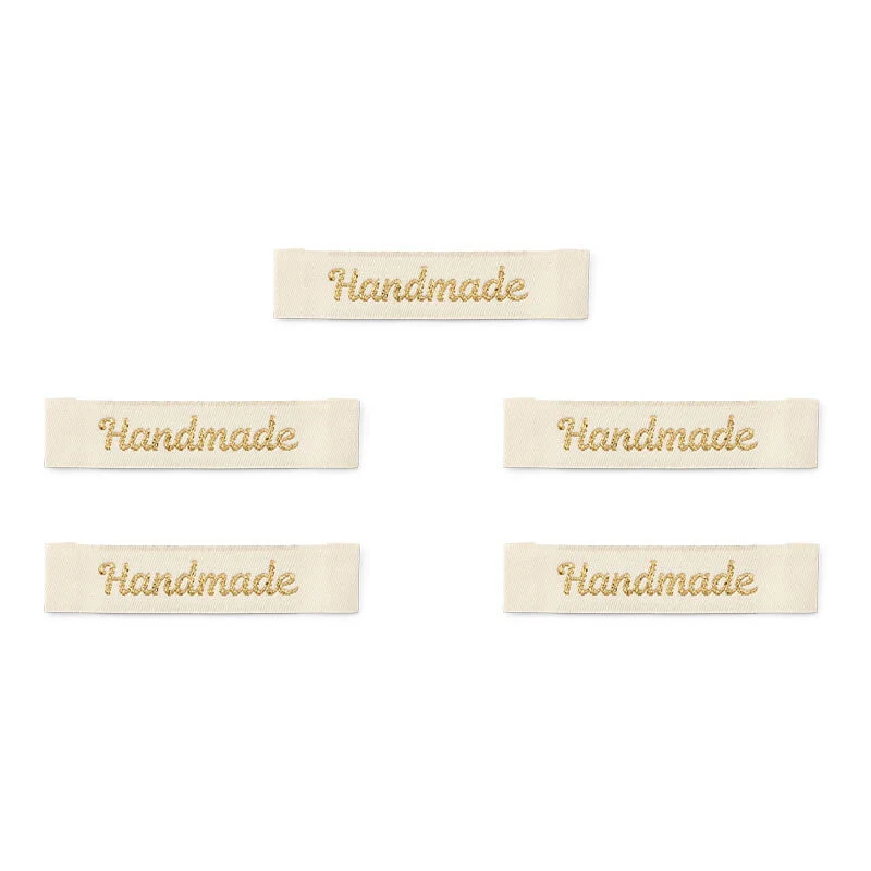 Handmade, Largo Natural, Oro, Magnolia Script