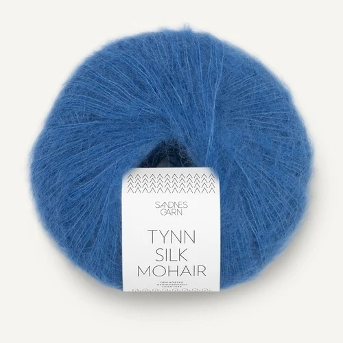 Sandnes Tynn Silk Mohair 6044 Azul Regata