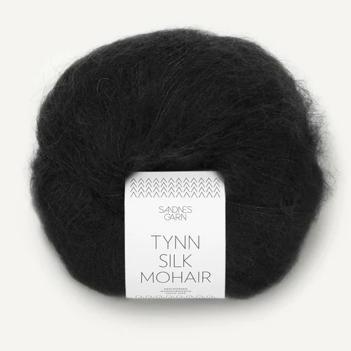 Sandnes Tynn Silk Mohair 1099 Negro