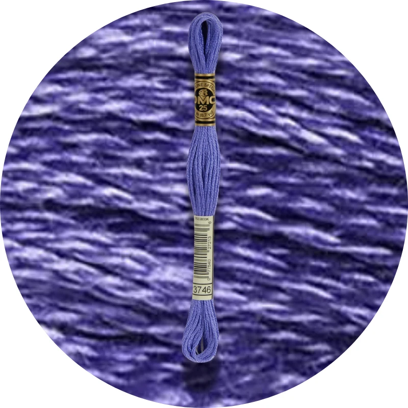 Mouliné Spécial 25 Azul/Púrpura 3746