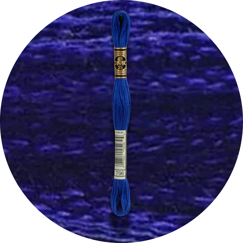Mouliné Spécial 25 Azul/Púrpura 0796