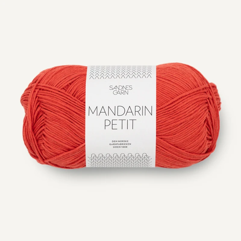 Sandnes Mandarin Petit 4018 Rojo Escarlata