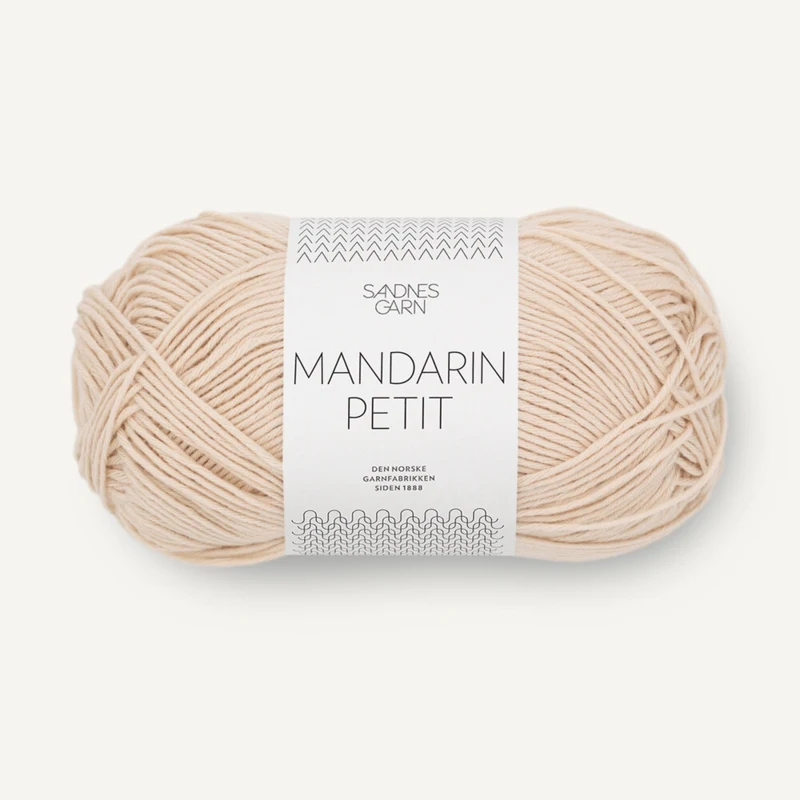 Sandnes Mandarin Petit 3011 Almendra Blanca