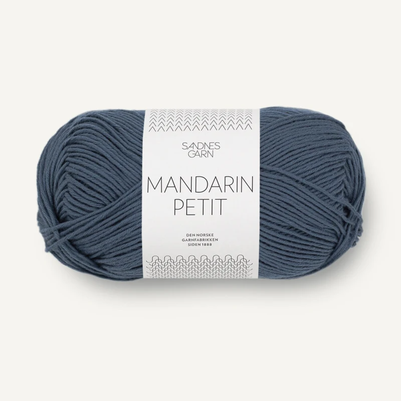 Sandnes Mandarin Petit 6061 Azul Gris Oscuro