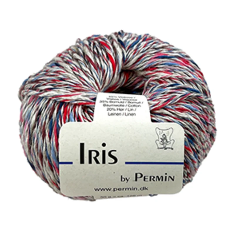 Permin Iris 09 Rojo/azul