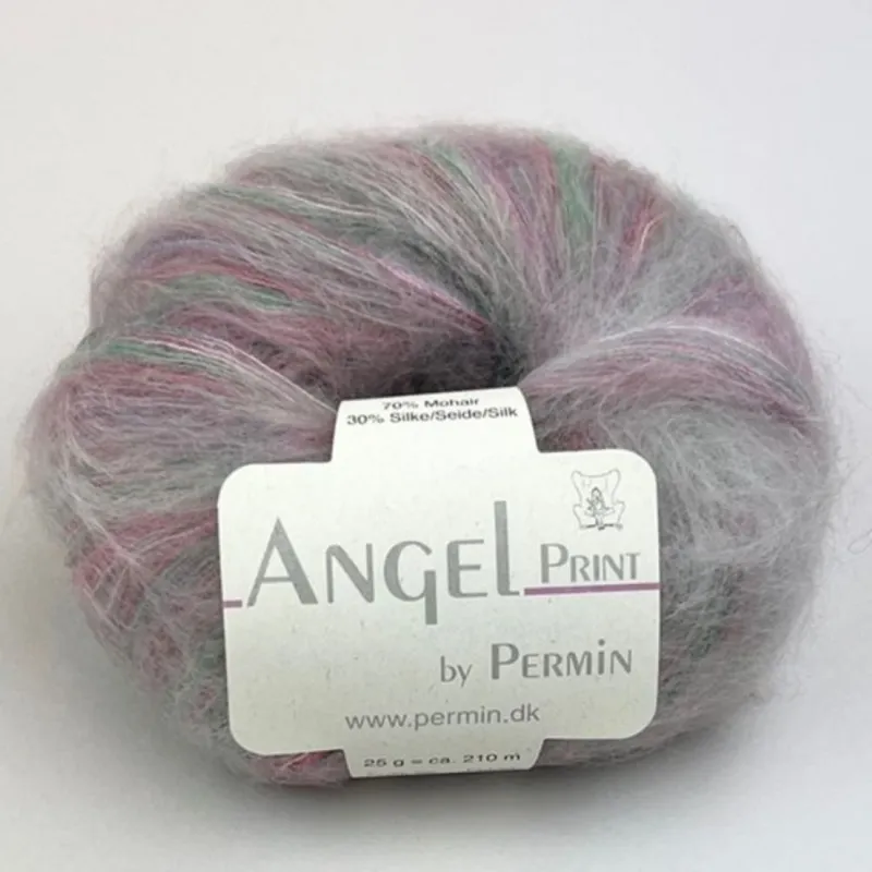Permin Angel Print 71 Malvarrosas