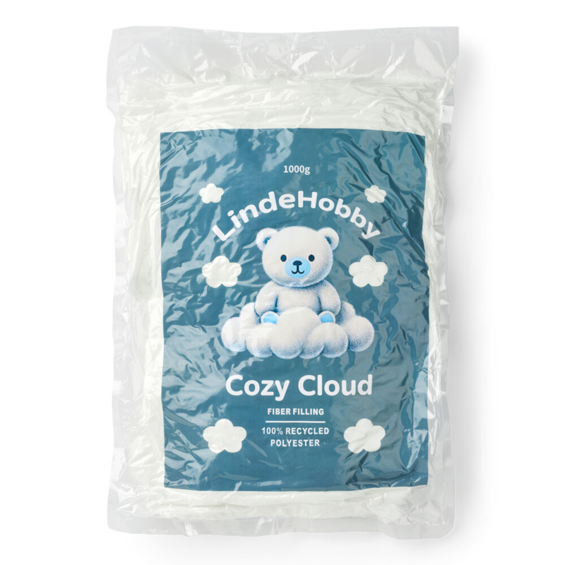 LindeHobby Cozy Cloud Guata de Relleno Reciclada 1000 g