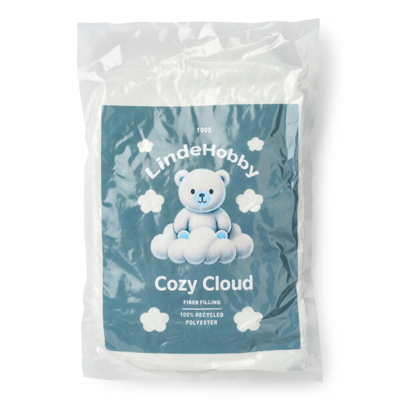 LindeHobby Cozy Cloud Guata de Relleno Reciclada 100 g