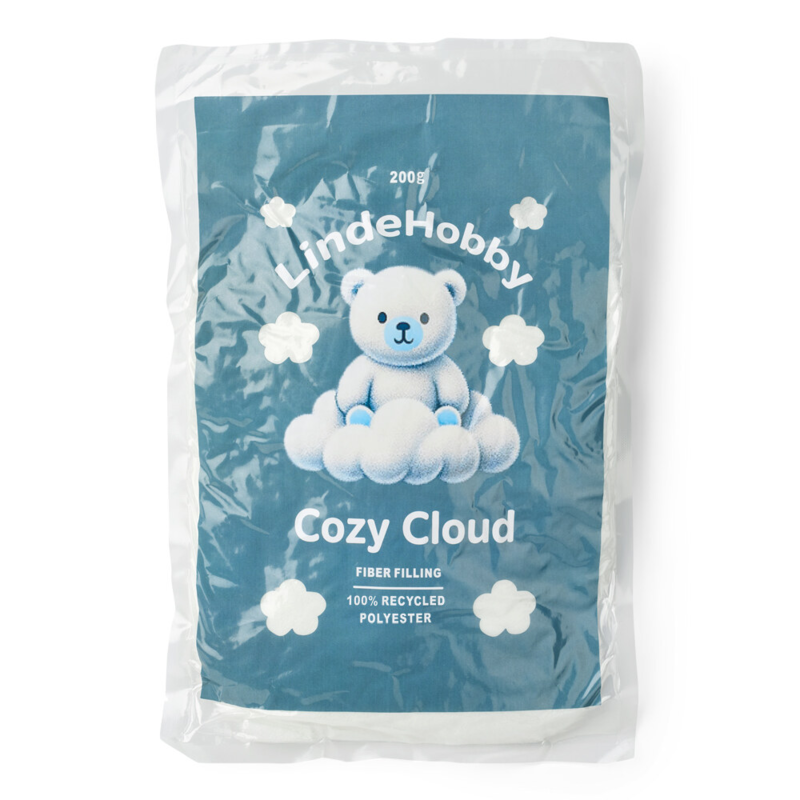 LindeHobby Cozy Cloud Guata de Relleno Reciclada 200 g