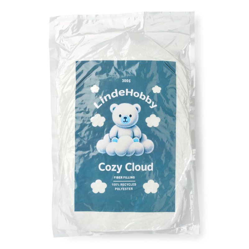 LindeHobby Cozy Cloud Guata de Relleno Reciclada 300 g