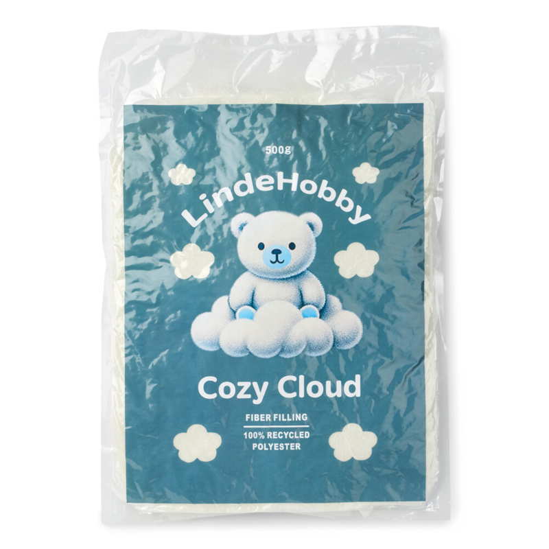 LindeHobby Cozy Cloud Guata de Relleno Reciclada 500 g