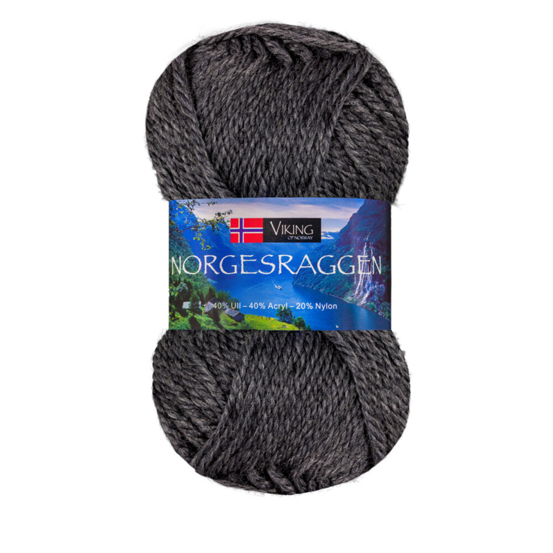 Viking Norgesraggen 817 Gris oscuro
