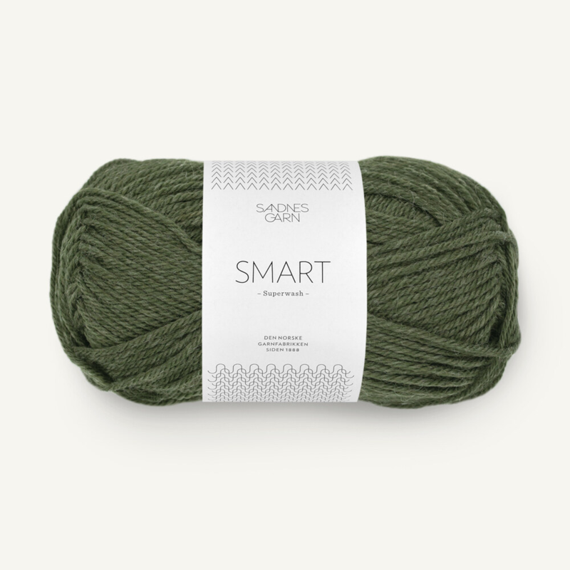 Sandnes Smart 9572 Verde Oscuro Jaspeado