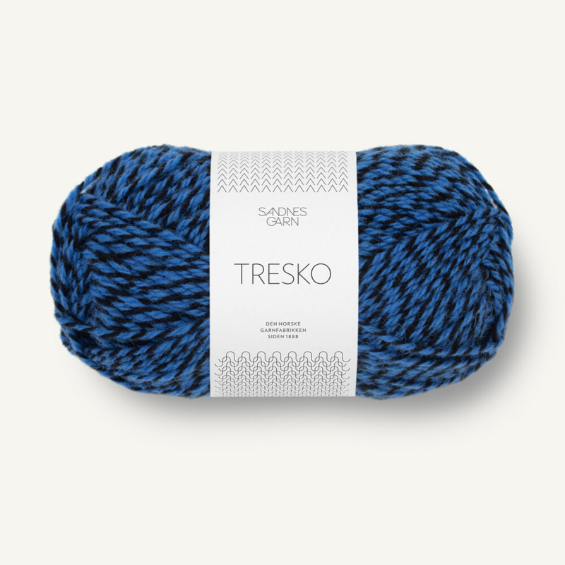 Sandnes Tresko 6080 Azul/Negro