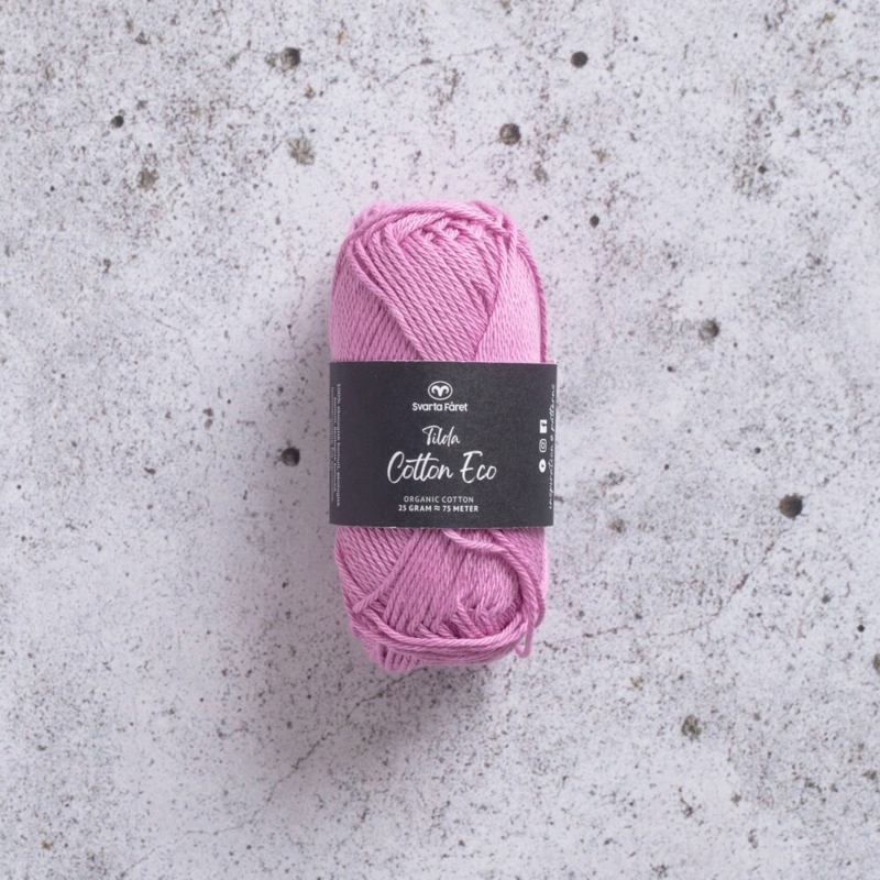 Svarta Fåret Tilda Cotton Eco 248 Súper rosa