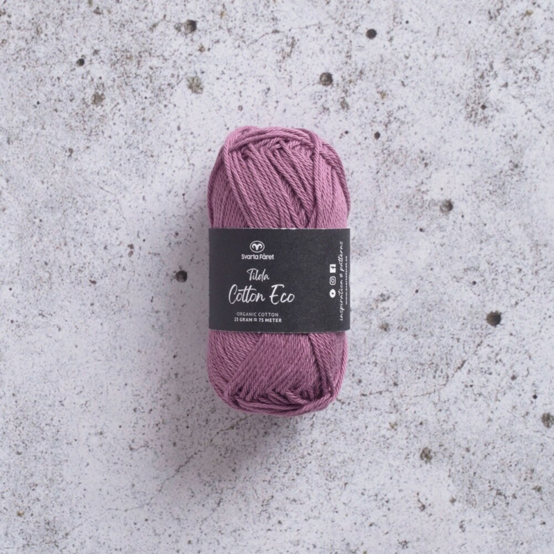 Svarta Fåret Tilda Cotton Eco 263 Neblina magenta