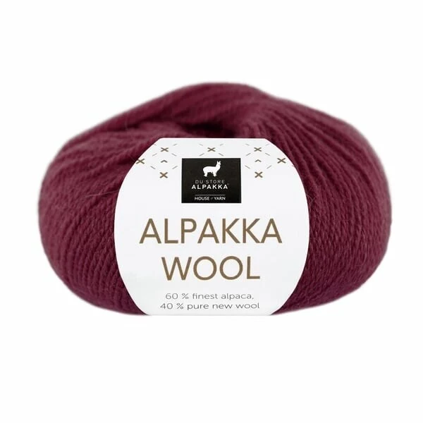 Du Store Alpakka Wool 574 Burdeos