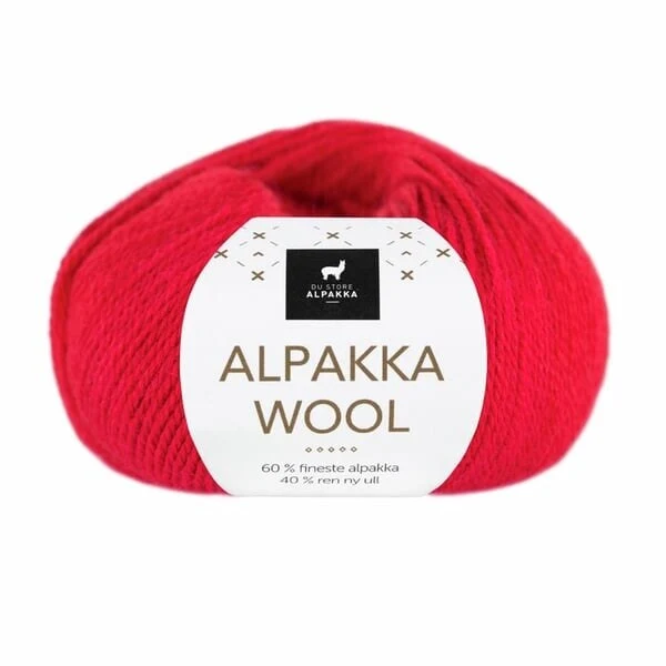 Du Store Alpakka Wool 564 Rojo brillante
