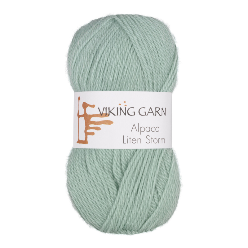 Viking Alpaca Liten Storm 731 Azul petróleo claro