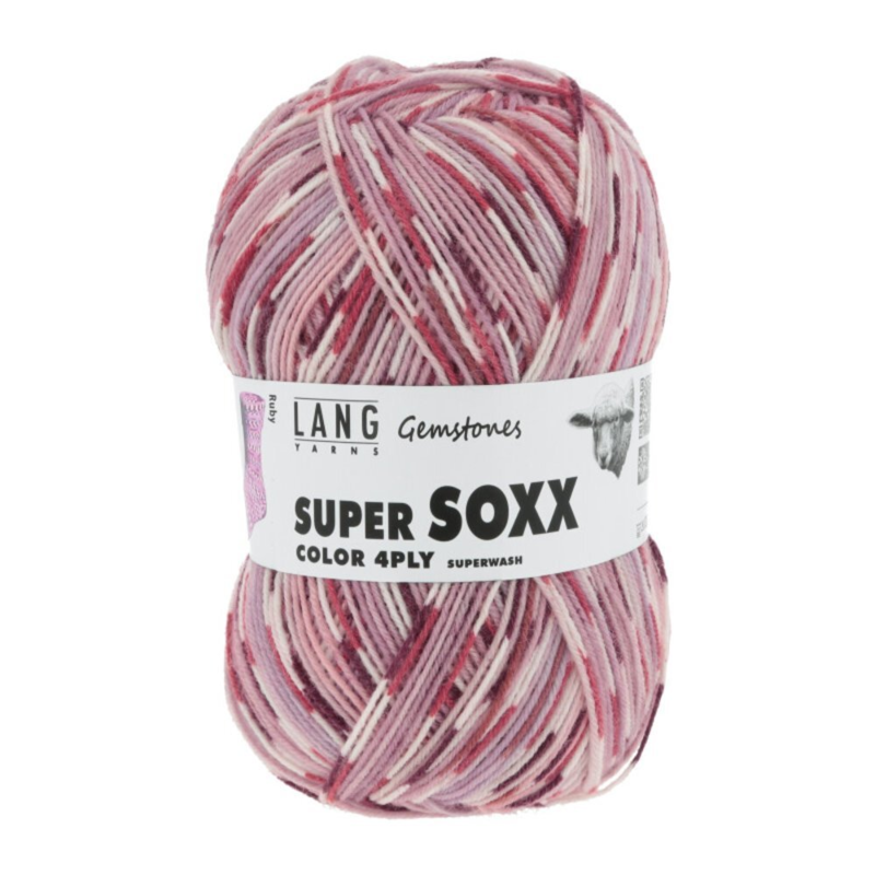 Lang Yarns Super Soxx Color 4-ply 391