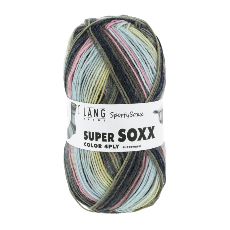 Lang Yarns Super Soxx Color 4-ply 500