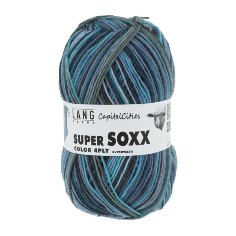 Lang Yarns Super Soxx Color 4-ply 334