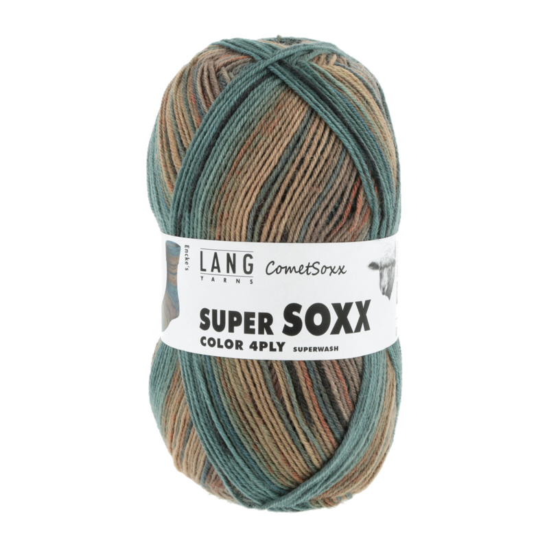 Lang Yarns Super Soxx Color 4-ply 494