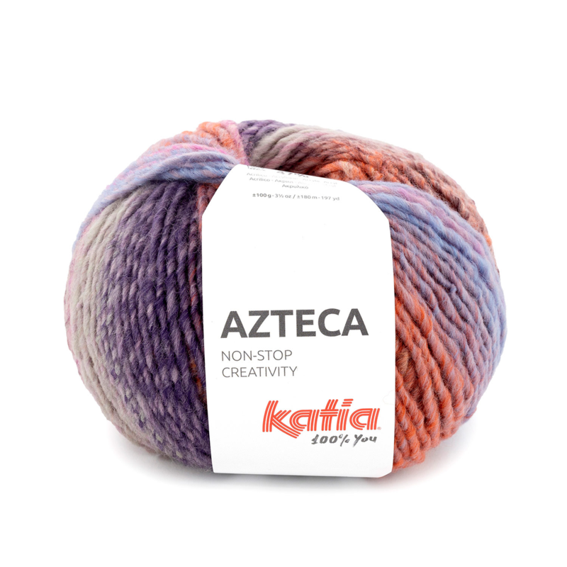 Katia Azteca 96 Rosa-lila-naranja