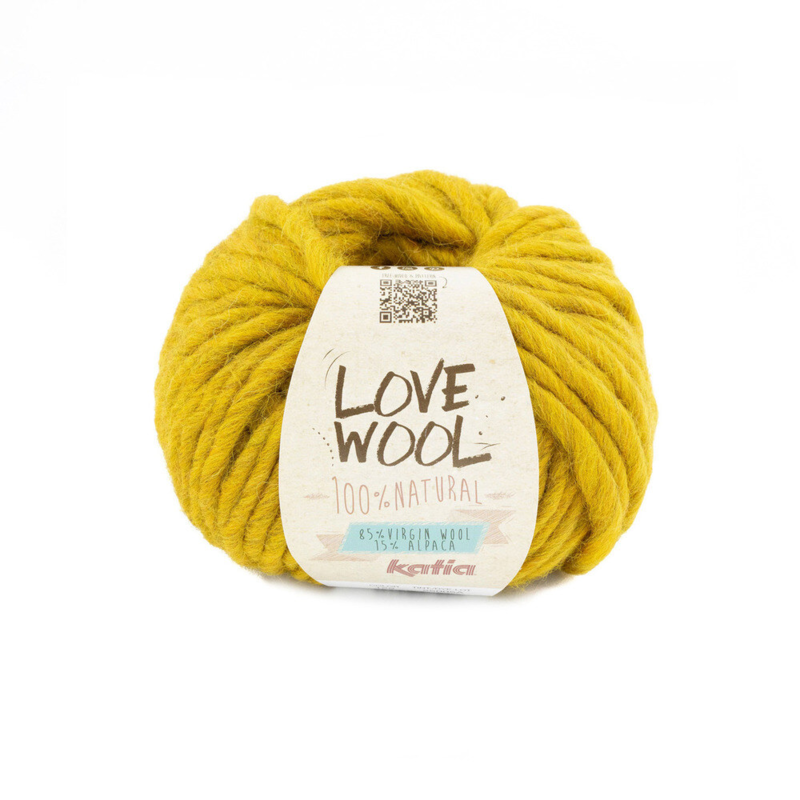 Katia Love Wool 128 Mostaza