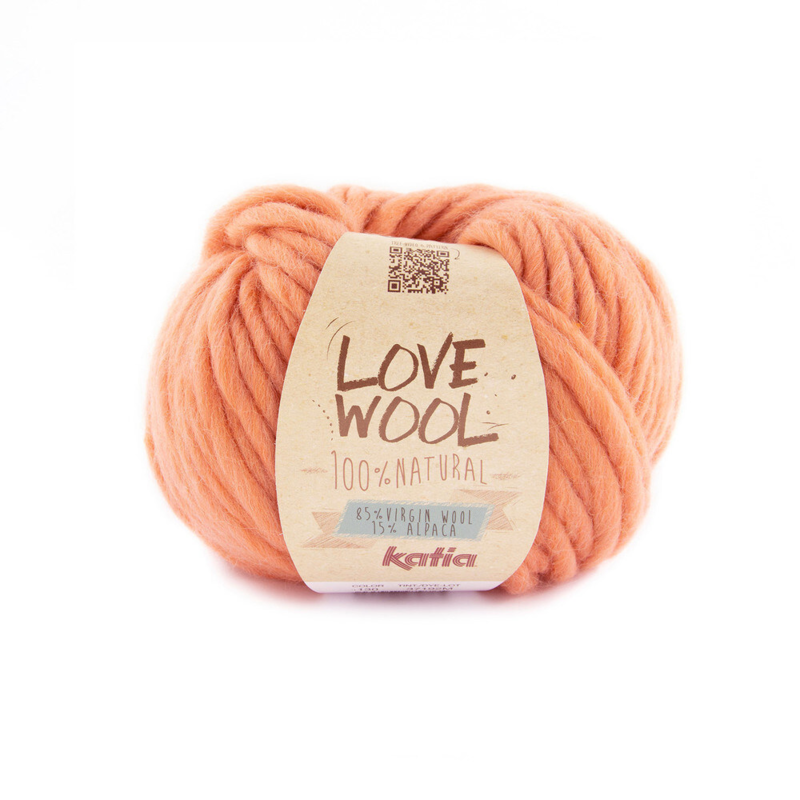 Katia Love Wool 130 Salmón claro