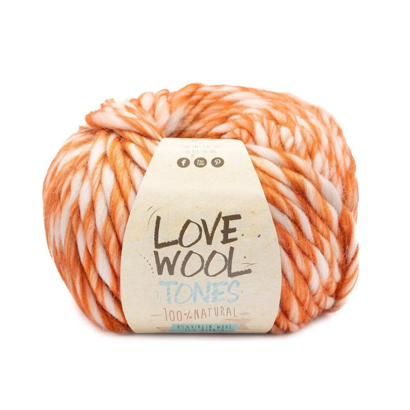 Katia Love Wool Tones 206 Naranja