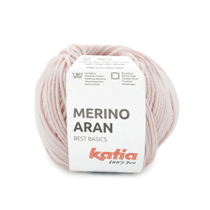 Katia Merino Aran 112 Rosa muy claro