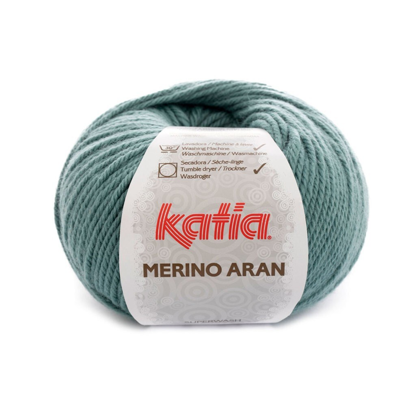 Katia Merino Aran 065 Turquesa pastel