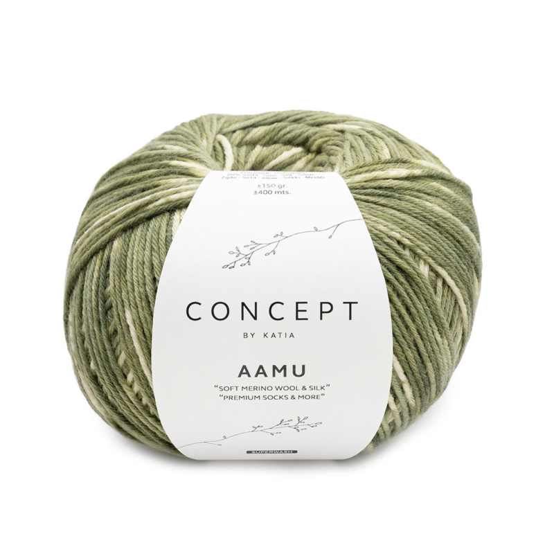 Katia Concept Aamu Socks 301 Caqui