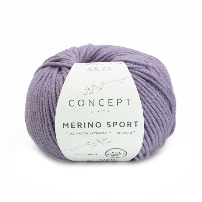 Katia Concept Merino Sport 070 Lavanda