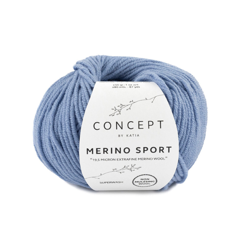 Katia Concept Merino Sport 048 Azul