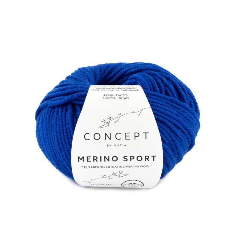 Katia Concept Merino Sport 040 Azul noche